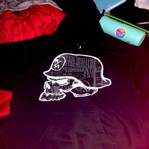 Men's metal mulisha hoodie size Large